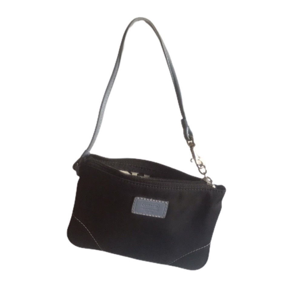 Coach Black Small Wristlet